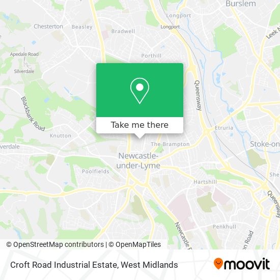 Croft Road Industrial Estate map