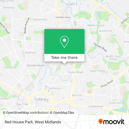 Red House Park map