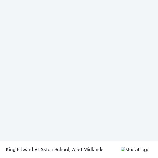 King Edward VI Aston School map