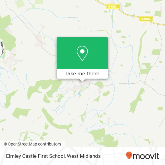 Elmley Castle First School map