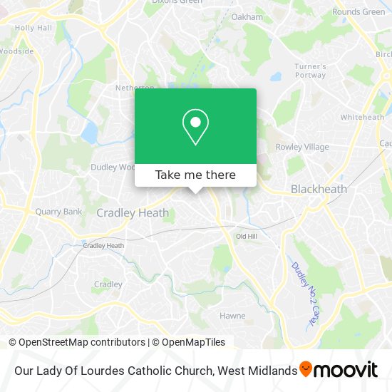 Our Lady Of Lourdes Catholic Church map