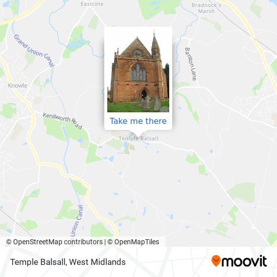 Temple Balsall map