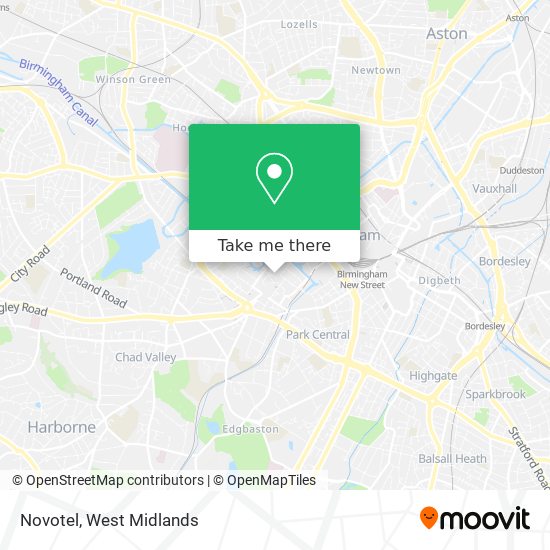 Novotel map