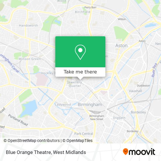Blue Orange Theatre map