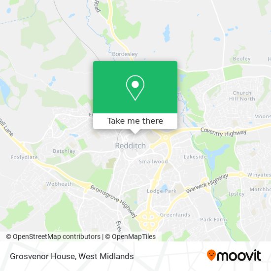 Grosvenor House map