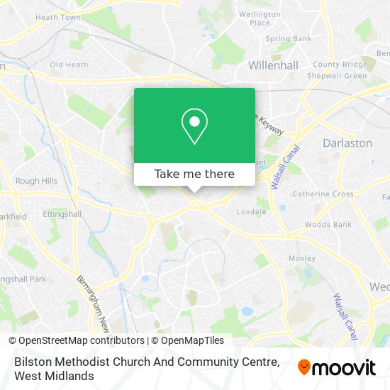 Bilston Methodist Church And Community Centre map