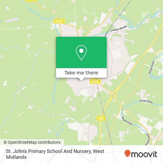 St. John's Primary School And Nursery map