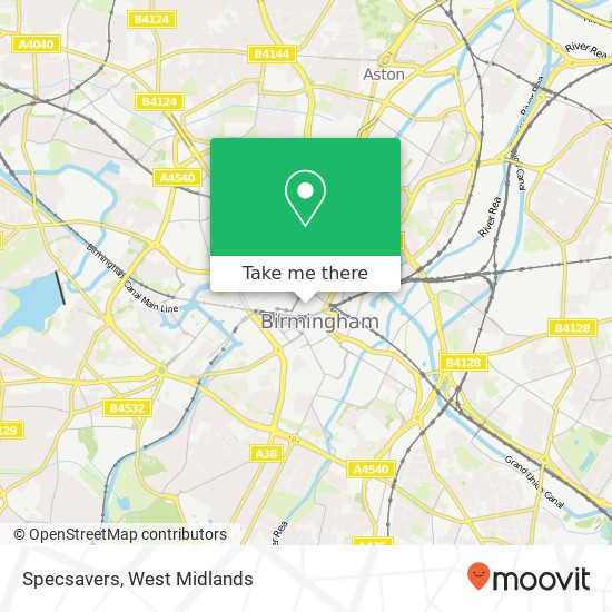 Specsavers map