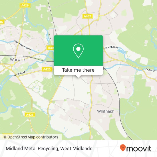 Midland Metal Recycling map