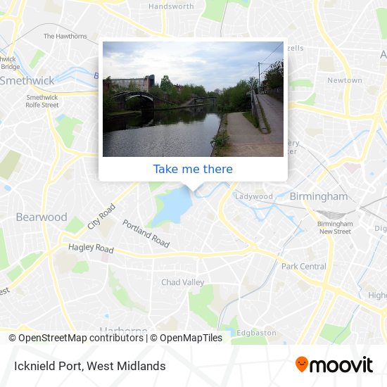 Icknield Port map