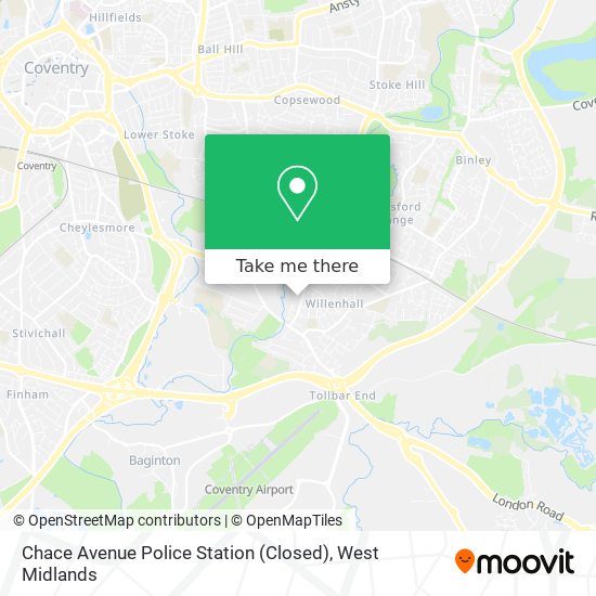 Chace Avenue Police Station (Closed) map
