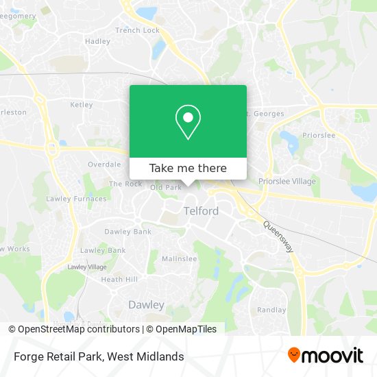 Forge Retail Park map