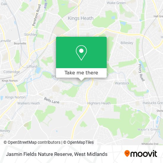 Jasmin Fields Nature Reserve map