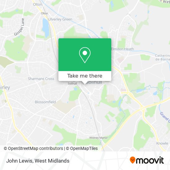John Lewis map