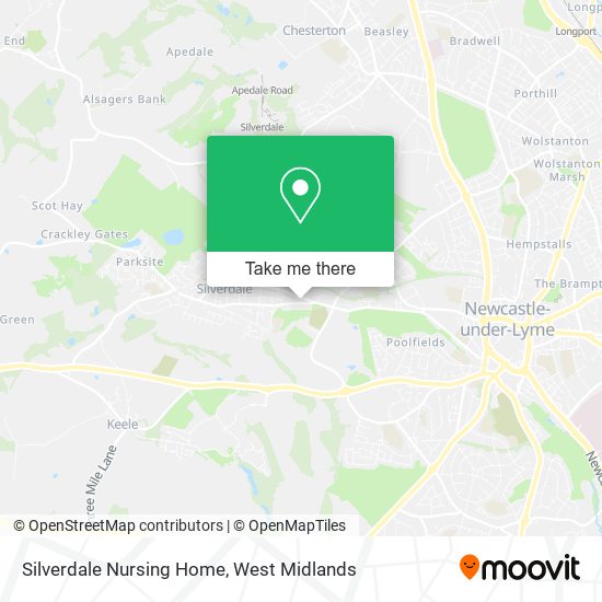 Silverdale Nursing Home map