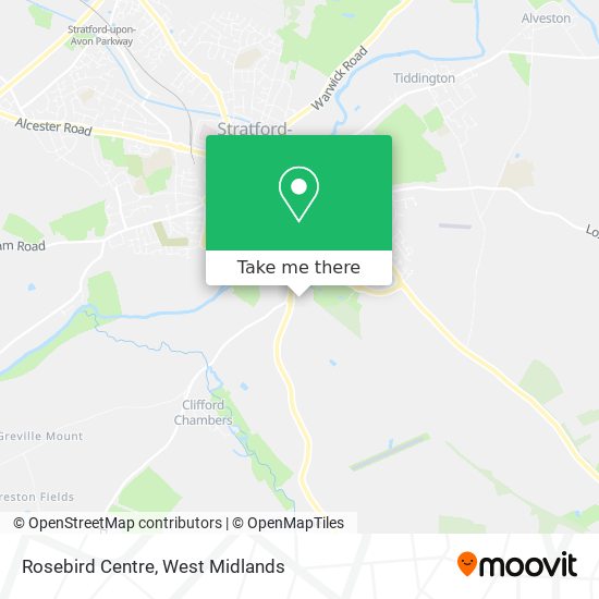 Rosebird Centre map