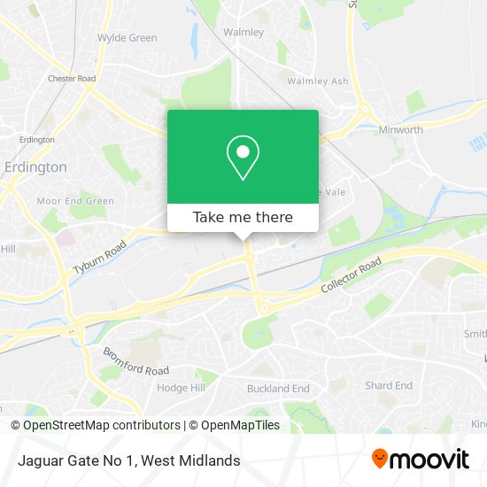 Jaguar Gate No 1 map