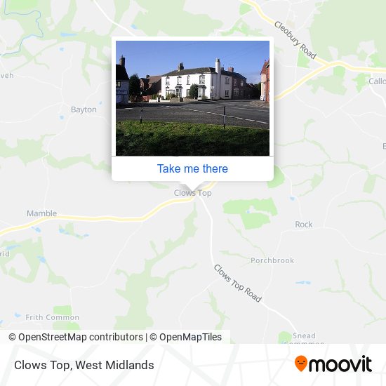Clows Top map