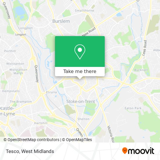 Tesco map