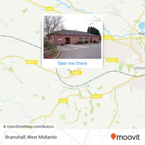 Bramshall map