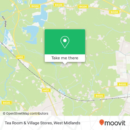 Tea Room & Village Stores map