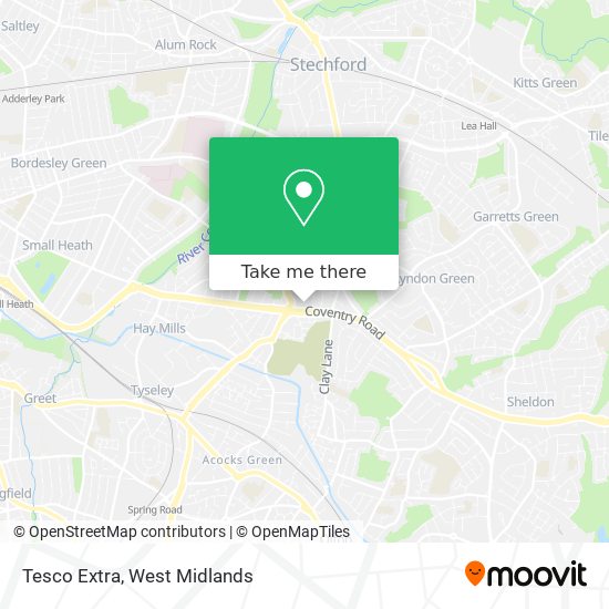 Tesco Extra map