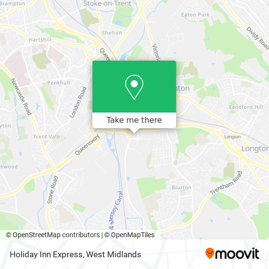 Holiday Inn Express map