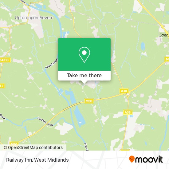 Railway Inn map