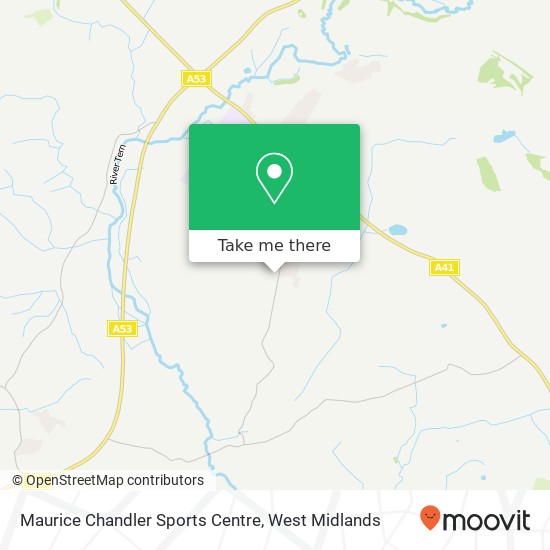 Maurice Chandler Sports Centre map