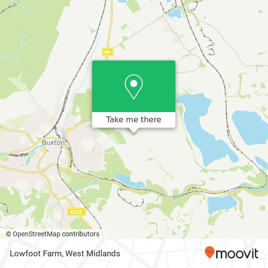 Lowfoot Farm map