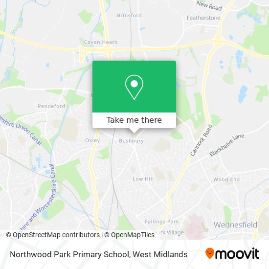 Northwood Park Primary School map