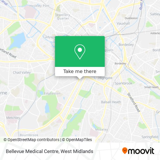 Bellevue Medical Centre map