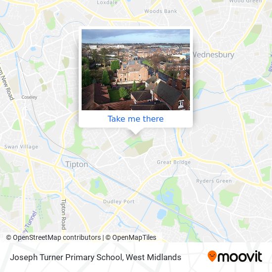 Joseph Turner Primary School map