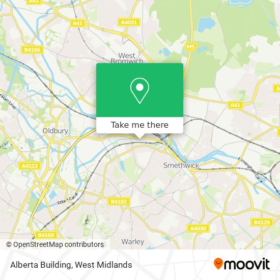 Alberta Building map