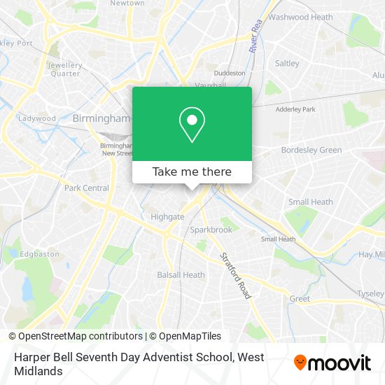 Harper Bell Seventh Day Adventist School map