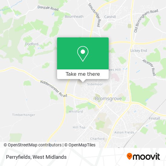 Perryfields map