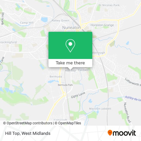 Hill Top map