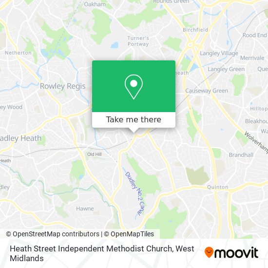 Heath Street Independent Methodist Church map