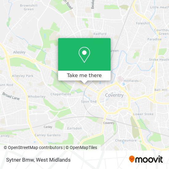 Sytner Bmw map