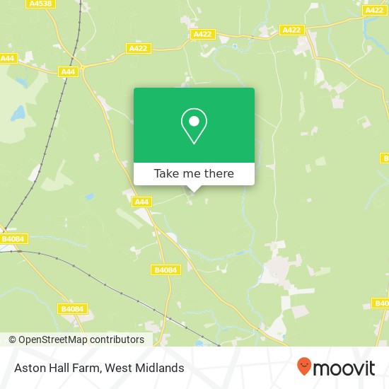 Aston Hall Farm map