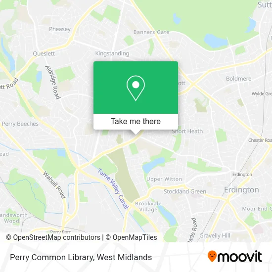 Perry Common Library map