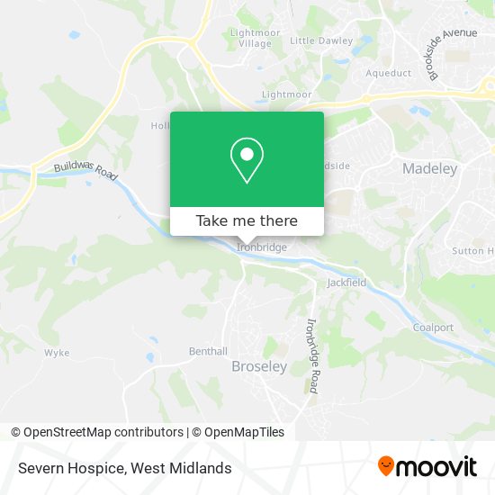 Severn Hospice map