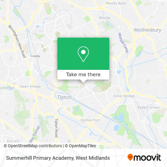 Summerhill Primary Academy map