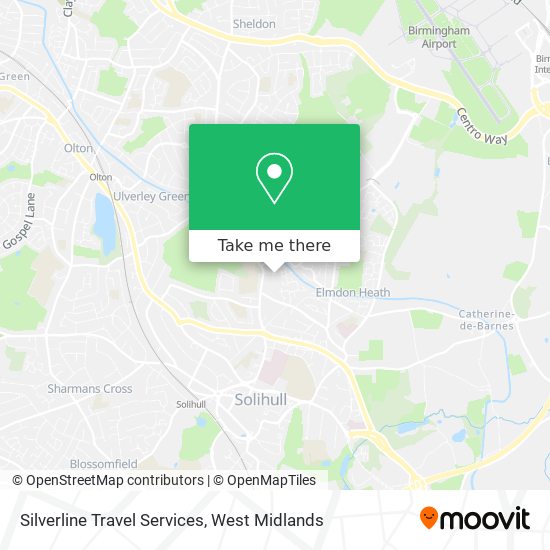 Silverline Travel Services map