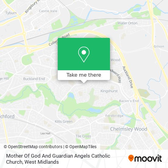 Mother Of God And Guardian Angels Catholic Church map