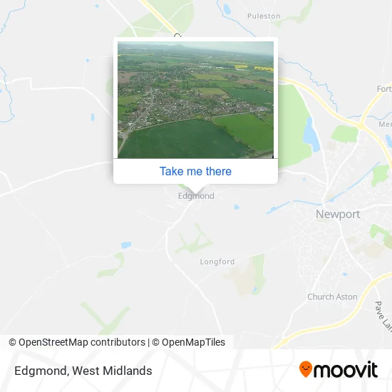 Edgmond map