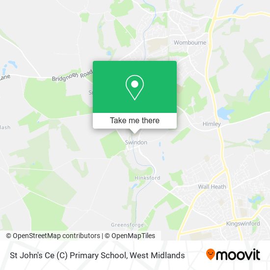 St John's Ce (C) Primary School map