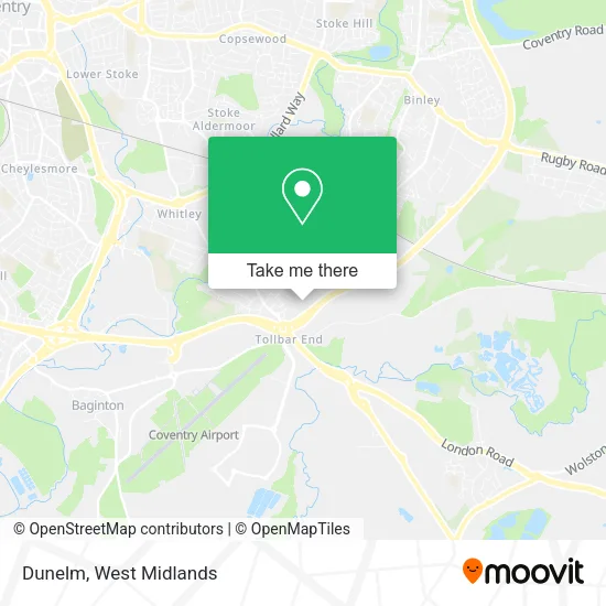 Dunelm map