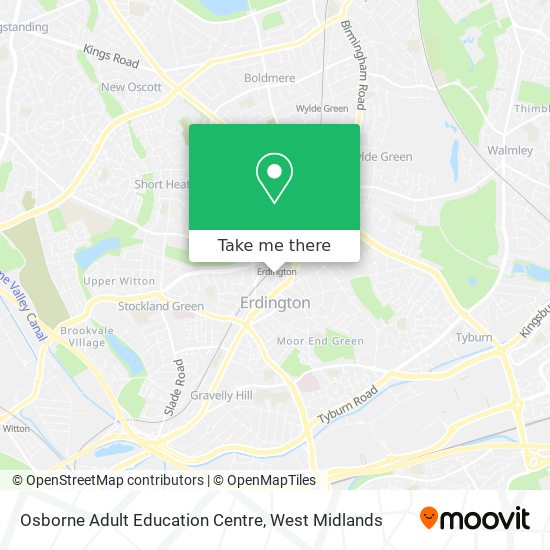 Osborne Adult Education Centre map