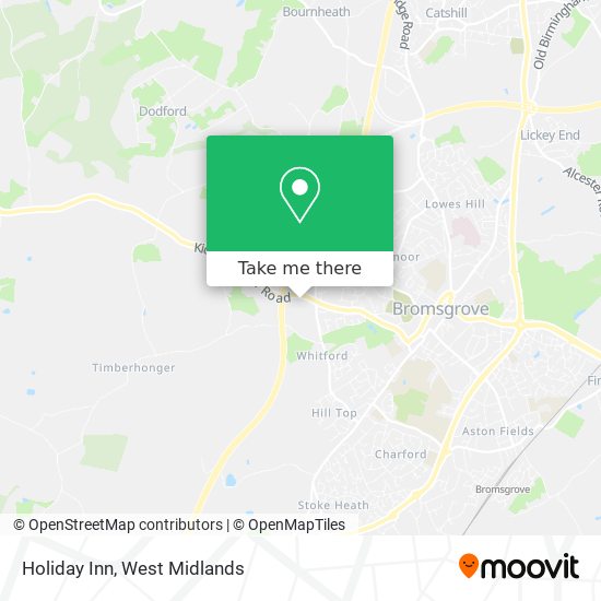 Holiday Inn map